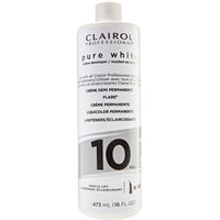 Clairol Professional Pure White 10 Volume Creme Developer – 16 fl oz ...