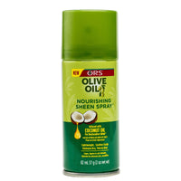 ORS Olive Oil Nourishing Sheen Spray with Coconut Oil – 2 oz - ANNS BEAUTY SUPPLY