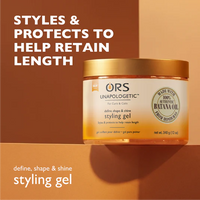 ORS Unapologetic Styling Gel For Curls & Coils Net Wt. 340 g / 12 Oz.
