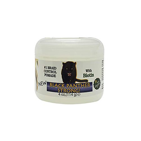 Black Panther Strong Braid Control Pomade – 4 oz