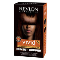 Revlon Realistic Vivid Colour – Sunset Copper – Protein Infused Permanent Hair Color - ANNS BEAUTY SUPPLY