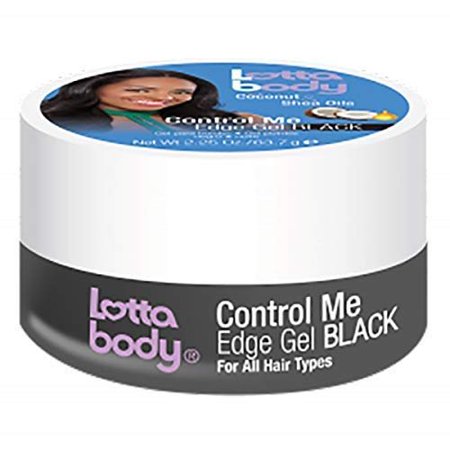 Lottabody Control Me Edge Gel BLACK – 2.25 oz - ANNS BEAUTY SUPPLY