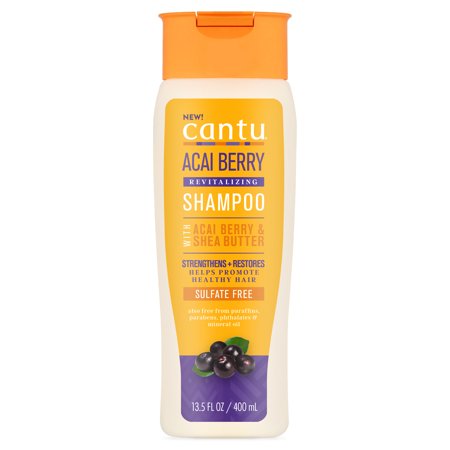 Cantu Acai Berry Revitalizing Shampoo – Sulfate-Free - 13.5 oz - ANNS BEAUTY SUPPLY