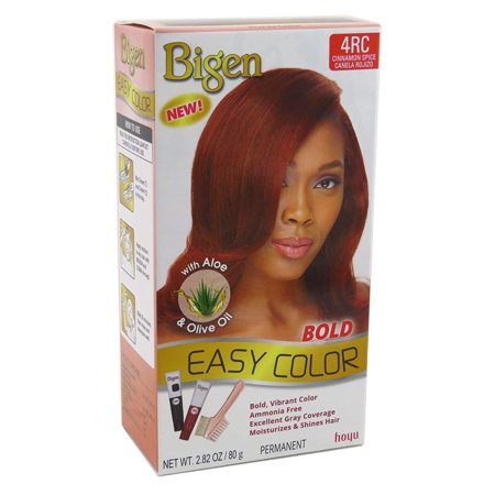 Bigen Easy Color - 4RC Cinnamon Spice Bold Permanent Hair Dye with Aloe & Olive Oil - ANNS BEAUTY SUPPLY