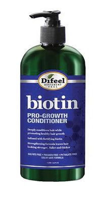 Difeel Biotin Pro-Growth Conditioner – Strengthening & Thickening Formula, 12 fl oz - ANNS BEAUTY SUPPLY