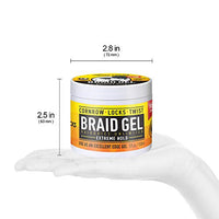 Hairobics Unlimited Braid Gel – Extreme Hold for Cornrows, Locks & Twists, 5 fl oz - ANNS BEAUTY SUPPLY