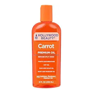 Hollywood Beauty Carrot Premium Oil 8 oz - ANNS BEAUTY SUPPLY