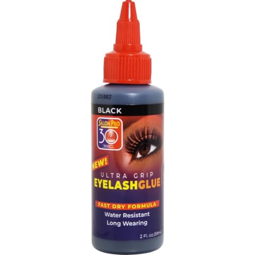 Salon Pro 30 Sec Ultra Grip Eyelash Glue Black 2 fl. oz. - ANNS BEAUTY SUPPLY