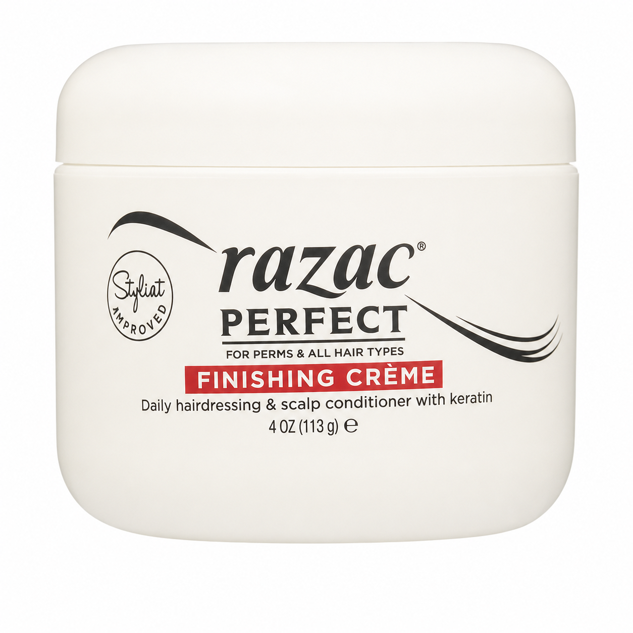 Razac Perfect for Perms Finishing Crème – Daily Hair & Scalp Conditioner, 4 oz