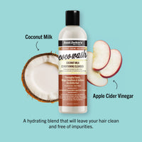 Aunt Jackie's Curls & Coils Coconut Crème Recipes Coco Wash 355 mL / 12 Fl. Oz.
