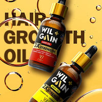 Ebin Wil + Gain Max Strength Hair Oil – Infused with Saw Palmetto, Fenugreek & Green Tea - ANNS BEAUTY SUPPLY