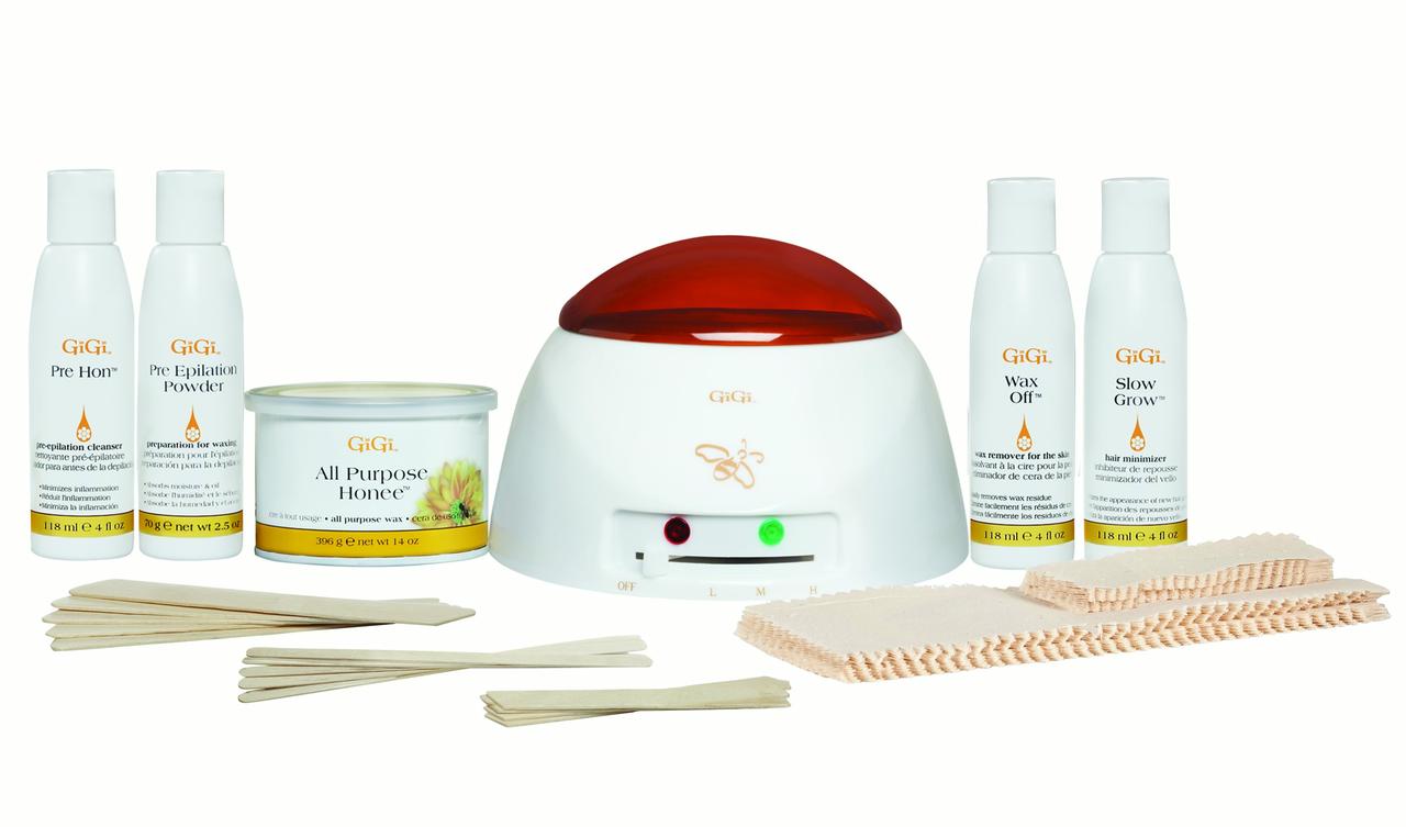 GiGi All Purpose Honee Waxing Kit – Complete Hair Removal System - ANNS BEAUTY SUPPLY