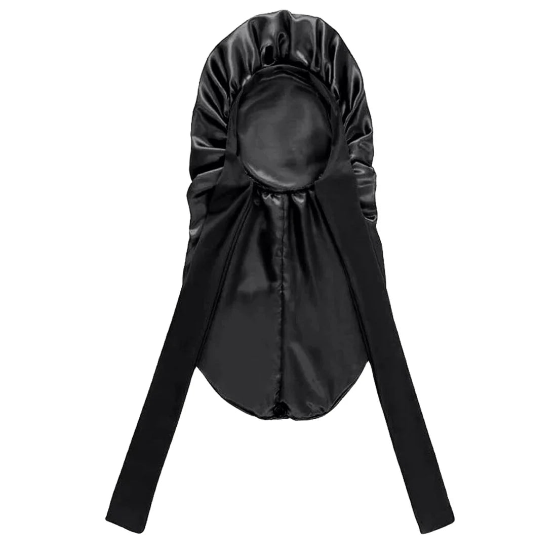 Ms. Remi Silky Wide Edge Strap Day & Night Braid Cap – Black (#3703)