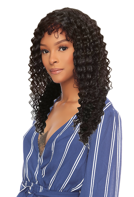 Amy Aviance 100% Remy Human Hair Wet & Wavy I-Part HD Lace Wig Luna – Natural