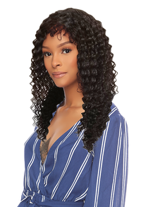 Amy Aviance 100% Remy Human Hair Wet & Wavy I-Part HD Lace Wig Luna – Natural
