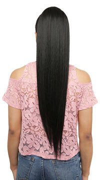 Amy Aviance Rose Mallow Ponytail Ray