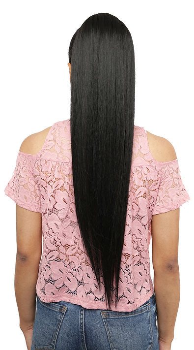 Amy Aviance Rose Mallow Drawstring Ponytail Kay