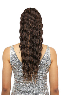 Amy Aviance Rose Mallow Drawstring Ponytail Lorie