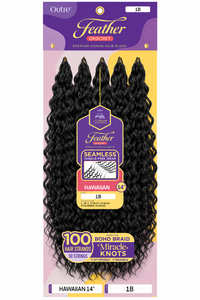 Outre Purple Pack Brazilian Bundle - Feather Crochet Hawaiian 14