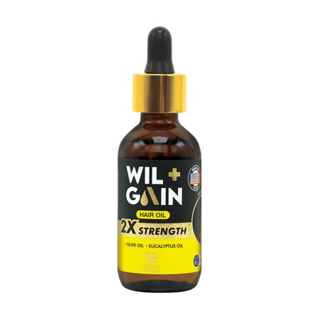 Wil + Gain Hair Oil 2X Strength 1 oz