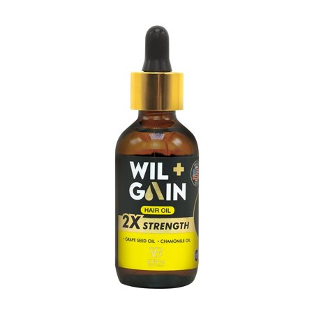 Ebin Wil + Gain 2X Strength Hair Oil – Grape Seed & Chamomile Oil - ANNS BEAUTY SUPPLY