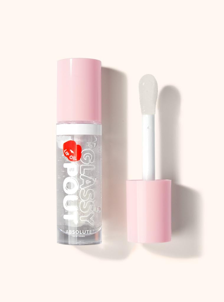 Absolute New York Glassy Pout Lip Oil – Clear