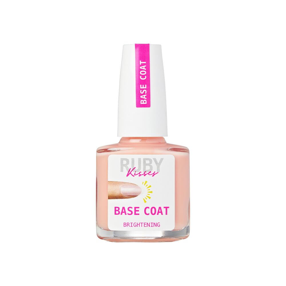 Ruby Kisses Brightening Base Coat Nail Treatment (0.5 fl oz / 15 ml) RTR10