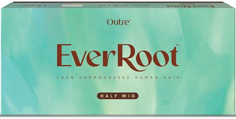 Outre EverRoot 100% Unprocessed Human Hair Half Wig – HH-Yaki Straight 18"*
