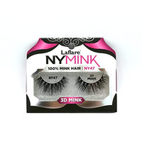 Laflare NYMink 3D Mink Lashes – NY47 - ANNS BEAUTY SUPPLY