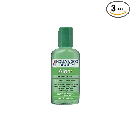 Hollywood Beauty Aloe Premium Oil 2 fl oz - ANNS BEAUTY SUPPLY