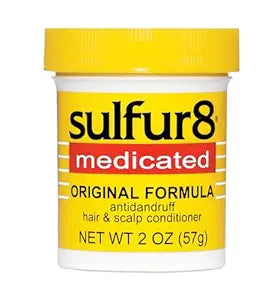 Sulfur8 Medicated Original Formula Antidandruff Hair & Scalp Conditioner NET WT 2 OZ (57g) - ANNS BEAUTY SUPPLY