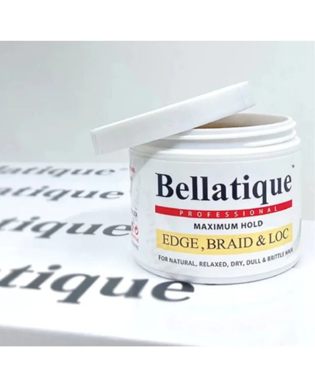 Bellatique Professional Maximum Hold Edge, Braid & Loc Gel 8.8 oz