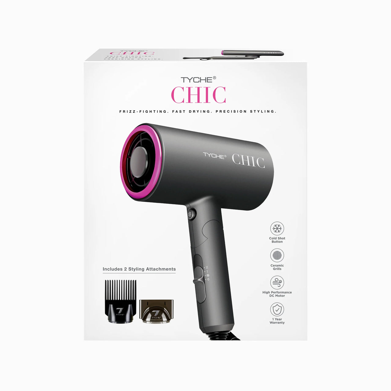 Tyche Chic Hair Dryer HDCH01TUV - ANNS BEAUTY SUPPLY