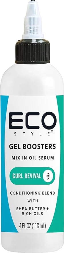 Eco Style Gel Boosters Curl Revival Mix In Oil Serum 4 fl. oz. - ANNS BEAUTY SUPPLY