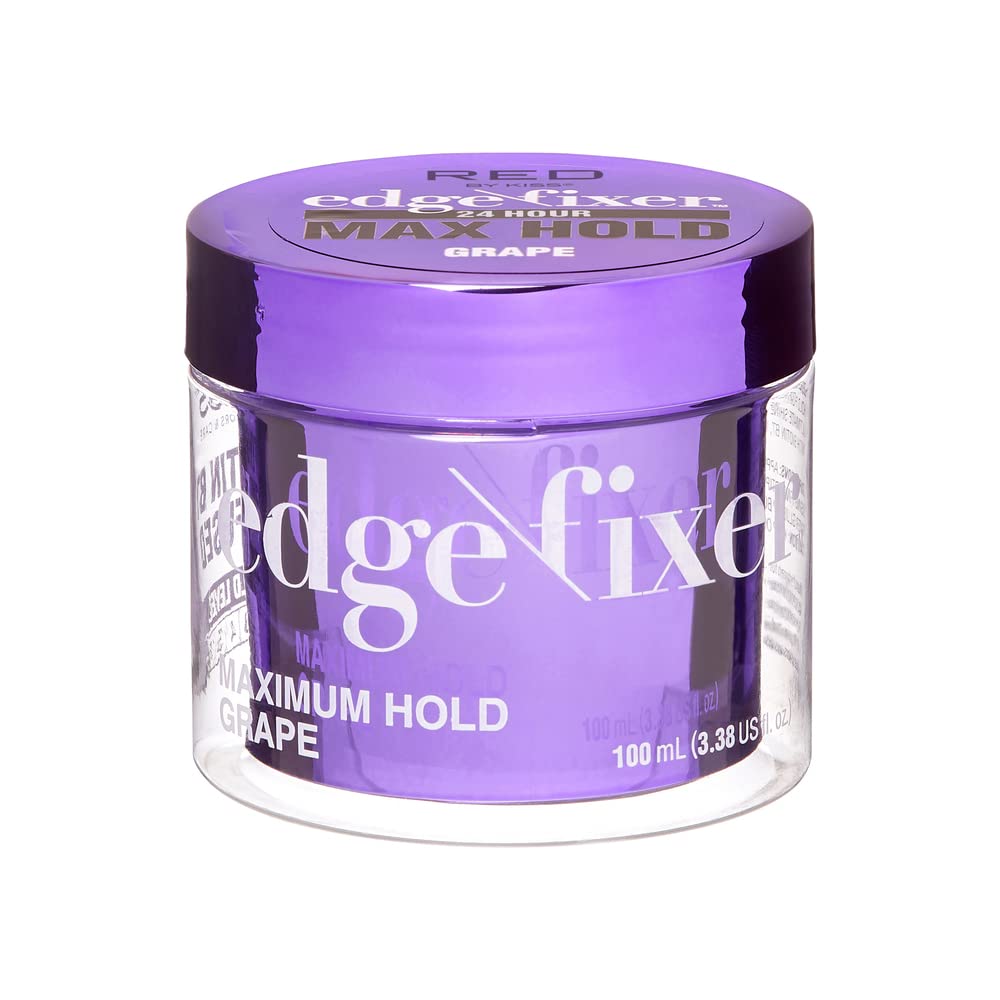 RED by Kiss Edge Fixer 24 Hour Max Hold Grape 100 mL (3.38 US fl. oz.)