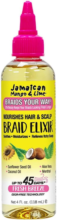 Jamaican Mango & Lime Braid Elixir 4oz - ANNS BEAUTY SUPPLY