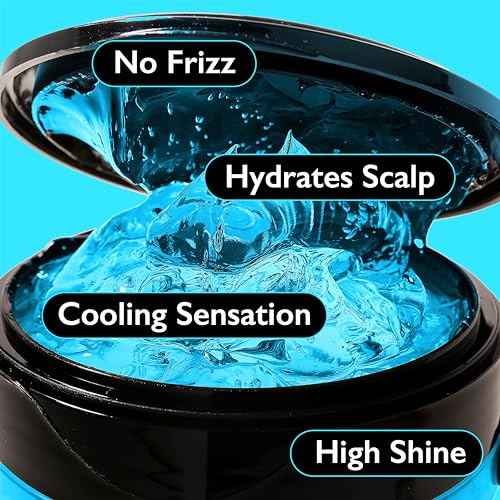 Melt 'N Styling Gel with Eucalyptus & Vitamin E – Maximum Hold & Scalp Moisture, 32 fl oz - ANNS BEAUTY SUPPLY