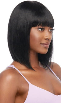 MyTresses Purple Label 100% Human Hair Full Wig HH-Straight Bob 12