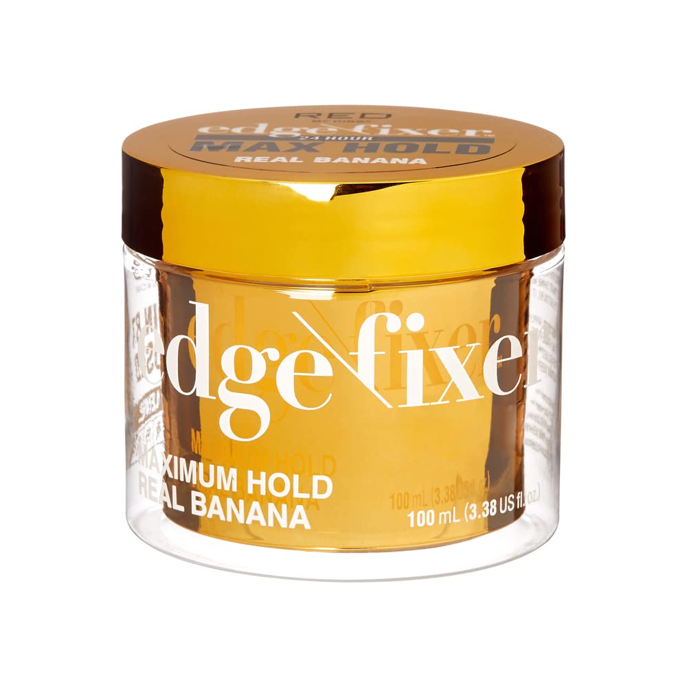 RED by Kiss Edge Fixer 24 Hour Max Hold – Real Banana (100 mL) 3.38 fl oz