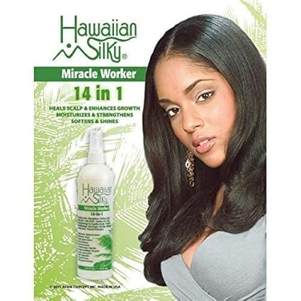 Hawaiian Silky 14-in-1 Miracle Worker Shampoo 16 fl. oz. - ANNS BEAUTY SUPPLY