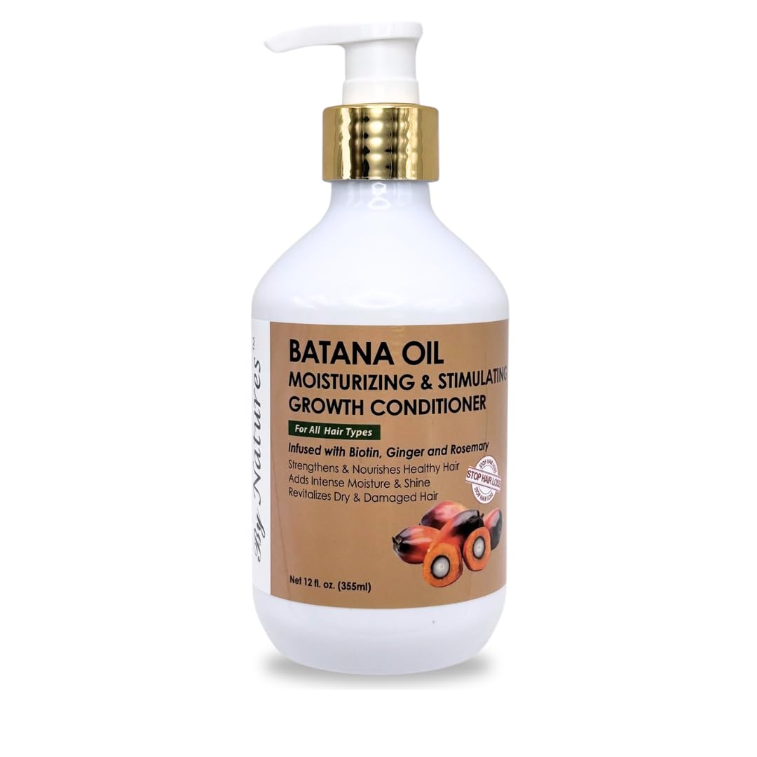 By Natures Batana Oil Moisturizing & Stimulating Growth Conditoner 12 Oz - ANNS BEAUTY SUPPLY