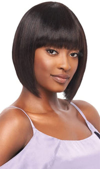 MyTresses Purple Label 100% Human Hair Full Wig HH-Straight Bob 10