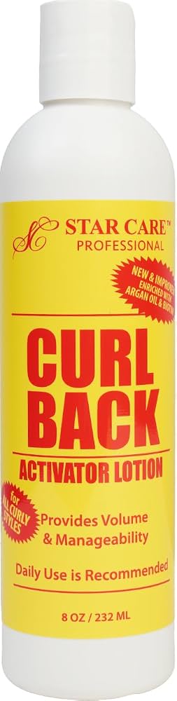 Star Care Professional Curl Back Activator Lotion 8 Oz