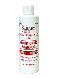 Baby Don't Be Bald Triple Strength Conditioning Shampoo – 8 fl oz - ANNS BEAUTY SUPPLY