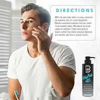L3VEL3 Shaving Gel – Ice (16.9 fl. oz. / 500 mL)