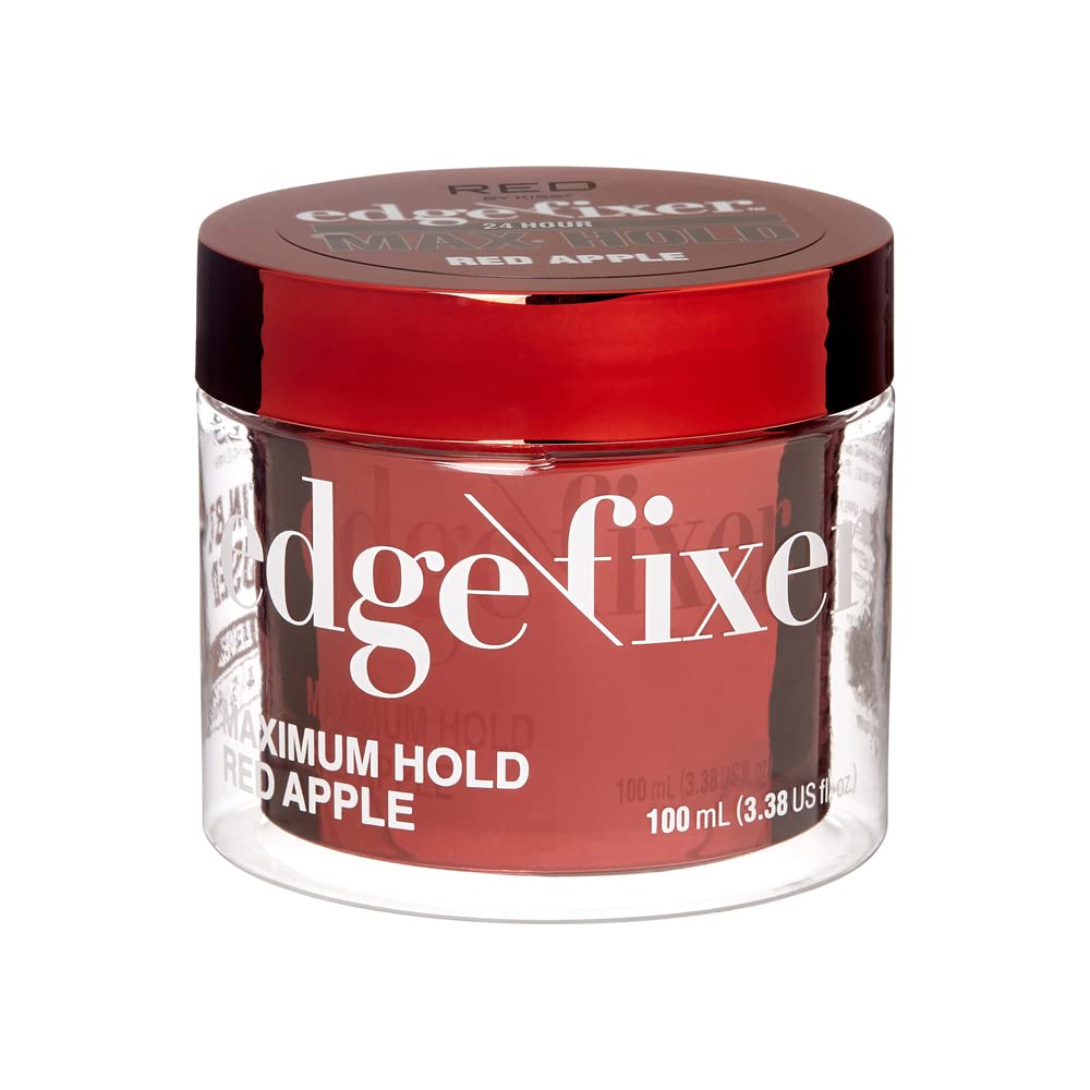 RED by Kiss Edge Fixer 24 Hour Max Hold – Red Apple (100 mL)