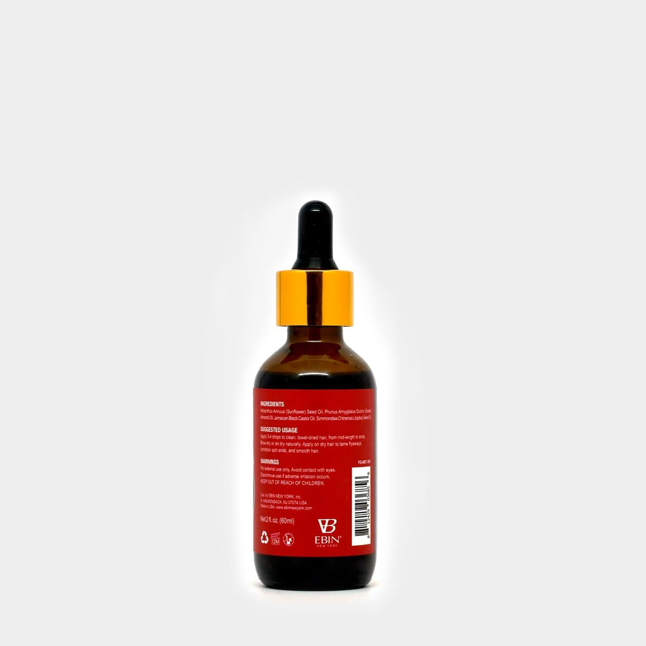 Ebin New York Wil + Gain Mega Gro Balancing Rejuvenating Hair Oil 2 oz - ANNS BEAUTY SUPPLY