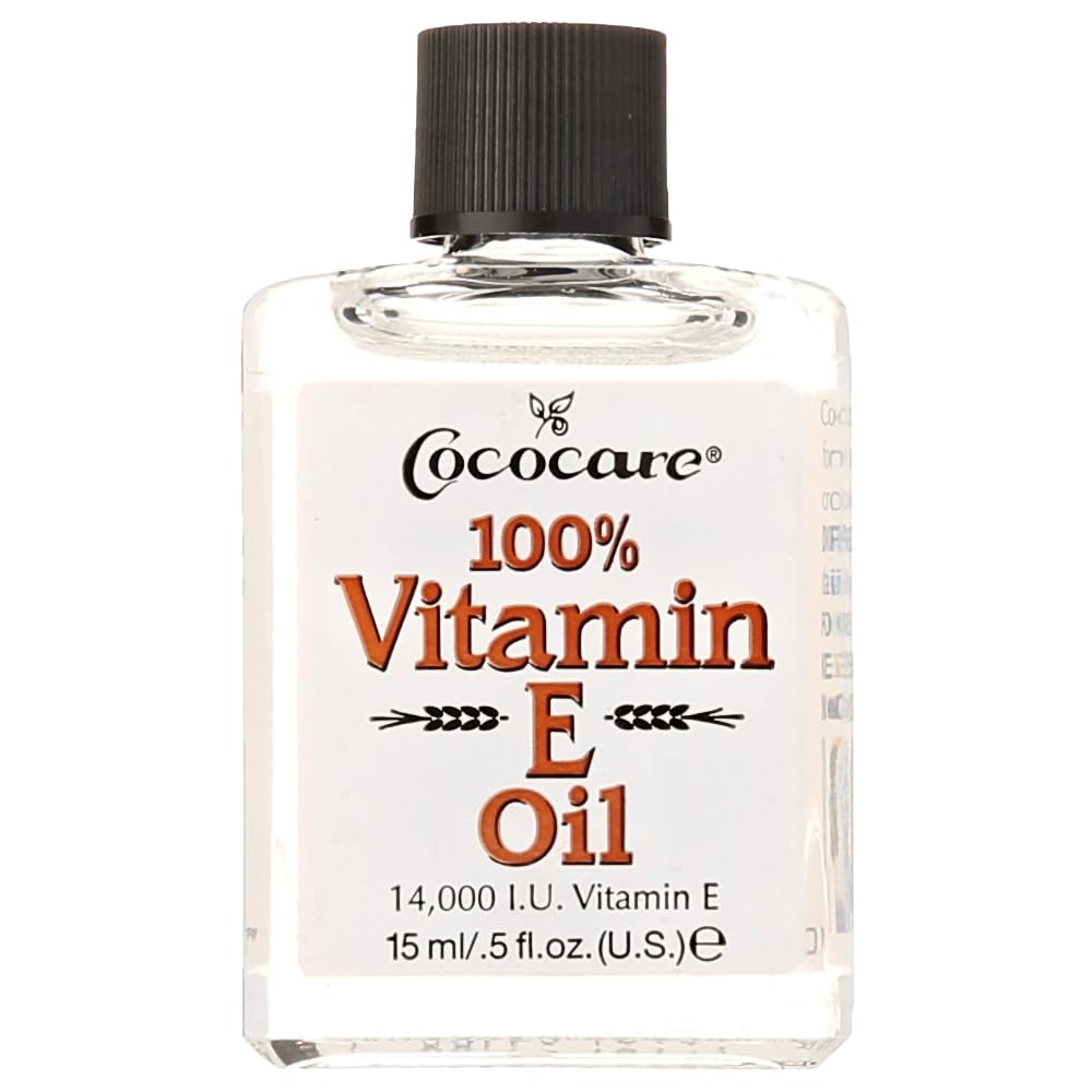Cococare 100% Vitamin E Oil 14,000 I.U. 15 ml / .5 fl.oz. (U.S.)