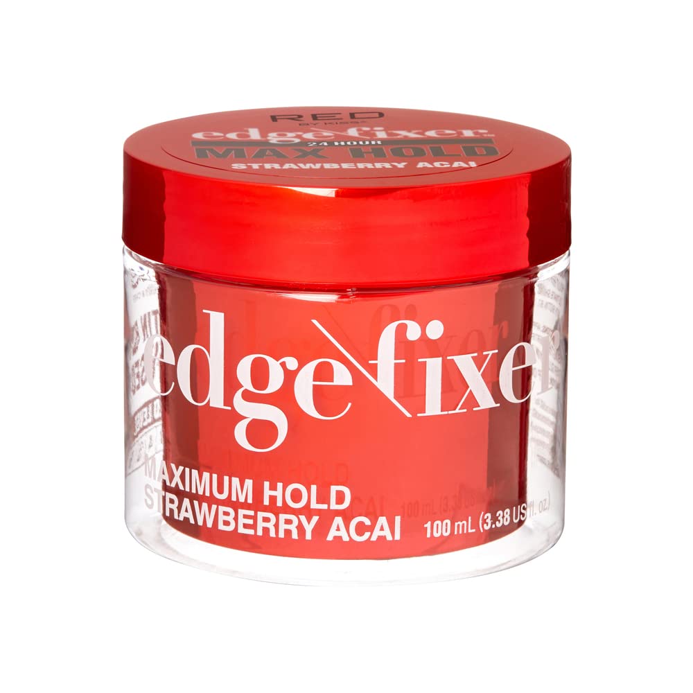 RED by Kiss Edge Fixer 24 Hour Max Hold – Strawberry Acai (100 mL)