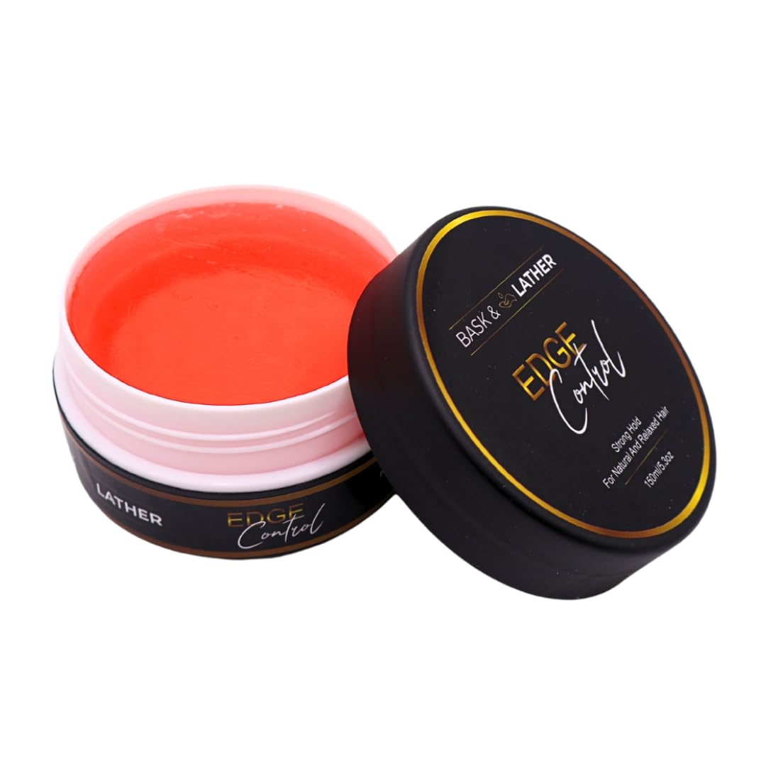 Bask & Lather Edge Control Strong Hold 150 mL / 5.3 Oz. - ANNS BEAUTY SUPPLY